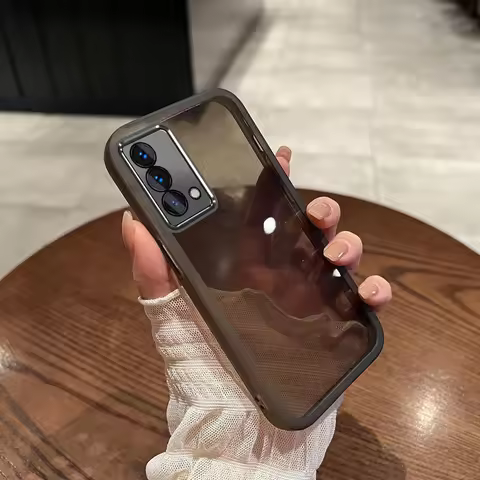 For Realme GT Master Case Luxury Square Plating Realme GT Master Edition Cover Realme GT Master Case