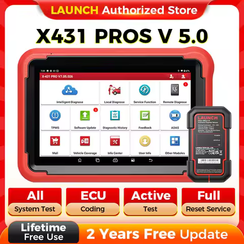 LAUNCH X431 PROS V 5.0 Diagnostic Tools OBD2 Scanner Diagnost Auto Automotive Tool Car Scan Autoscan
