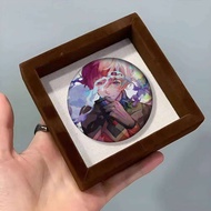 Anime Characters Alexis Ness Round  New Brooches Soft Button Pin Funny Silly Gnarpy On A Skateboard 