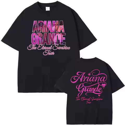 Ariana Grande The Eternal Sunshine Tour T Shirt Men Women's Clothing Fashion Aesthetics T Shirts Sum