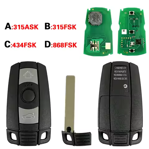 CN006041 keyless Go 315LP/315/434/868MHZ ID46 chip Remote Key for BMW 1 3 5 Series X5 X6 2006-2011