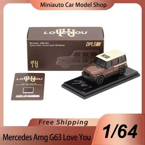 New In Stock Ar Box 1:64 Mercedes Amg G63 Love You Series Alloy Miniature Diecast Model Mercedes Amg