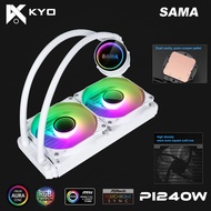 Kyo Same PI240W ARGB AIO Liquid Cooling 240mm AIO 240 Official Warranty