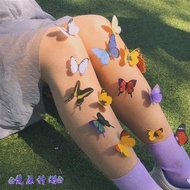 Wasteland Plan Butterfly Photo Sticker Face Decoration Sticker Butterfly Face Sticker Three-dimensio