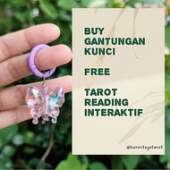 GANTUNGAN FREE TAROT READING KEYCHAIN / FREE TAROT READING INTERACTIVE KEYCHAIN