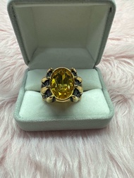 Citrine Stone Ring