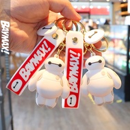 Y&P| Baymax Keychain Cartoon Key Chain Doll Silicone School Bag Pendant Gifts