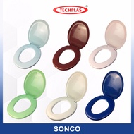 Original Techplas Toilet Bathroom Plastic Seat Cover Plastik Jamban Duduk Tandas Penutup Tandas Dudu