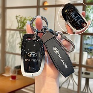 Hyundai Car Key Case Cover Keychain For Hyundai HB20/SANTA FE/i10 IX35 IX45/Elantra/Tucson/Accent Fo