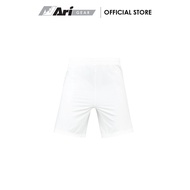 ARI ADEPT TEAM SHORTS - WHITE/BLACK กางเกงขาสั้น อาริ  ADEPT สีขาว