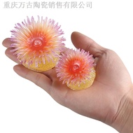 Children Simulation Science Education Ocean Undersea Animal Toy Model Ornaments Solid Anemone Zebra 