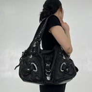 New store openingLadies fashion Y2K street chic Tote bag large capacity vintage distressed single sh