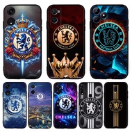 for OPPO A83 A1 A5 A9 A8 A31 A12 12S A12E A15 A15S KF4 Chelsea FC TPU soft black protective case