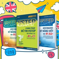 Book - Combo of 3 VSTEP books - Conquer Writing - Speaking skills - level B1 B2 + Exam Questions Fro