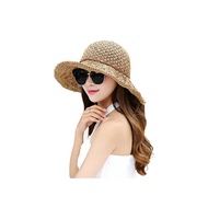 Ever Fairy Wheat Hat Folding Summer UV uv Cut Summer Wom