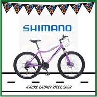 [Bike Zone] Asbike Ladies Mountain Bike Steel 26er 3x7 speed Shimano group set