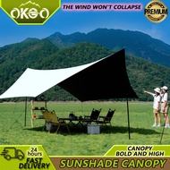 Hold 6-8 person Waterproof Canopy tent set Ultralight Weight Flysheet Awning tent set Camping canopy