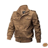 ✨Ready Stock✨ Baju Kemeja  jaket Lelaki Lengan Panjang Autumn and winter special forces men's multi-