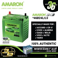 AMARON GO Series 46B24L/LS Bateri Kereta Tahan Lama Untuk Toyota Vios