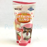 Hamster-cage-hamster- Hamster Sand Newage Bathing Sand Strawberry 500Gram-cage-Hamster.