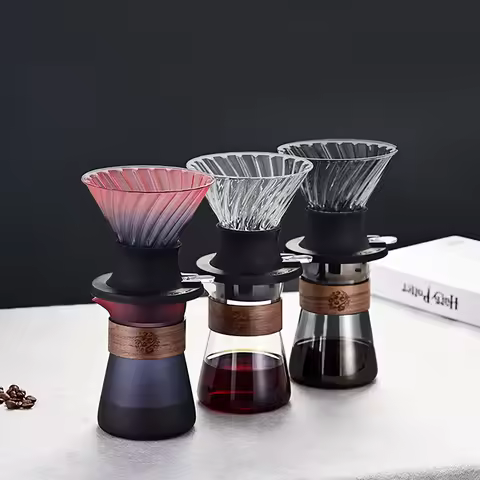 Immersion Coffee Dripper Switch Pour Over Dripper Immersion Dripper Switch Coffee Maker Glass Coffee