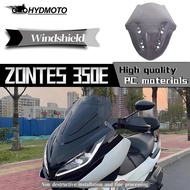For zontes 350e 350E E350 350 E ZT350T-E ZT350E Motorcycle Accessories Windshield Sport Wind Viser V