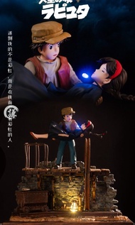 【🛎GK雕像 預訂🛎】LAPUTA 工作室 天空之城 GK手辦八音盒 LAPUTA STUDIO CASTLE IN THE SKY MUSIC BOX GARAGE KIT RESIN FIGURE