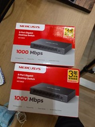 MERCUSYS MS1080S 8-Port Gigabit 網路交換器