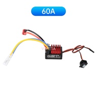 60A ESC động cơ chổi than chống nước ESC Bộ điều khiển tốc độ điện tử cho 1/10 RC xe leo núi Crawler