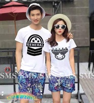 wolfzone Fashionite General Kumander Couple Shirt For Love Team good quality