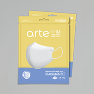 [พร้อมส่ง] แมสเกาหลีเด็ก Arte Mask KF94 นำเข้าจากเกาหลีแท้ 💯 (1ชิ้น/ซอง) หน้ากากอนามัย/แมส 3D ทรงปาก