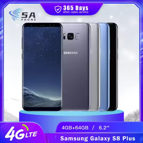 Orginal Samsung Galaxy S8+ S8 Plus G955U G955F 4G LTE Mobile Phone 6.2'' 4GB+64GB NFC 12MP+8MP+2MP O