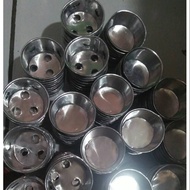 1 Lusin(12pcs) Cetakan Kue Bolu Kukus  Aluminium