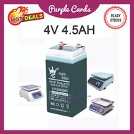 Rechargeable Battery 4V 4.5AH / 4V 4.5AH Sealed Lead Acid Rechargeable Battery / Battery Digital Sca