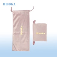 Hisoka Velvet Storage Bag for Hair Straightener Comb Curling Iron Super Soft Flannel Bag Drawstring 