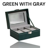 Watch Display Case Organizer Storage Box 3 Slot 6 Slot 10 Slot 12 Slot
