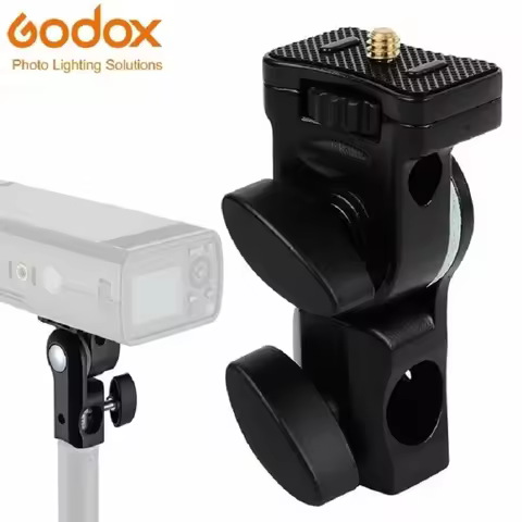 Godox AD-E2 Metal Holder Bracket with 1/4inch Screw For AD100Pro AD200 AD200PRO AD300PRO Speedlites 