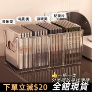Good Thing Recommendation🎁C cd Disc Storage Box Storage cd Disc Rack Transparent Album Mask Desktop 