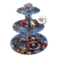 Avengers Cake Tier Standing Cake/ Cake Stand/ Cup Cake Stand