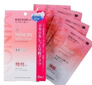 MINON - - MINON 氨基酸保濕面膜 4枚入[平行進口]
