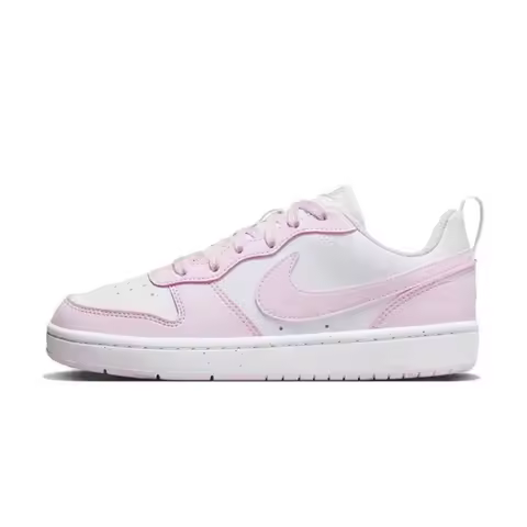 Nike Court Borough Low 2 Women's Breathable Pink Non-Slip Casual Sneakers DV5456-105