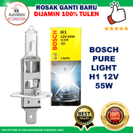 1 x BOSCH Pure Light H1 12V 55W