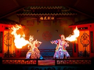 Chengdu Taikoo Li Store Plum Blossom Theatre* Intangible Cultural Heritage Sichuan Opera Face-Changi