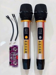 Micro không dây lắp loa kéo loa xách tay từ Neo mic UHF sóng mạnh hát nhẹ chống hú rít củ Shure UGX 