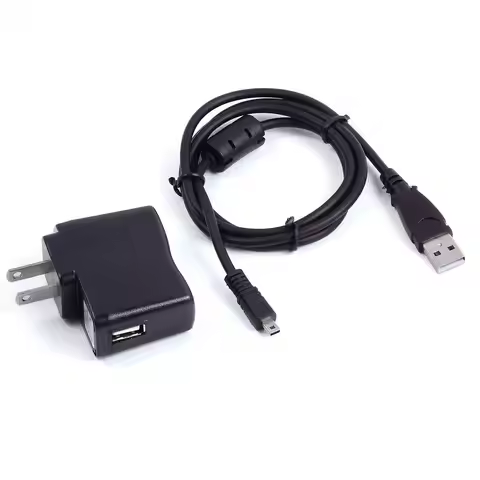 USB AC/DC Power Adapter Camera Battery Charger Cord For Nikon Coolpix P500 S2800