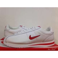 NIKE CORTEZ BASIC JEWEL QS TZ 紅白 小勾 阿甘鞋 938343-100