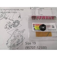 A25 LC135 V1 V2 V3 V4 V5 V6 V7 ROTOR ASSY NUT IKAT MAGNET SAIZ 17 - 90179-12588 / 95707-12500