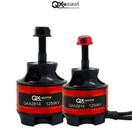 QAA2814มอเตอร์ไร้แปรงถ่าน QX-MOTOR 2814 CW ccw 430KV 700KV 600KV 900KV 1000KV 1250KV 1100KV สำหรับรีโมทคอนโทรลของเล่น