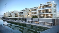 2 Br duplex Canal View,5 min to AUH Airport & Yas 