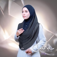 Dhaja Clara Blue Black 💯 Authentic Tudung Sarung Premium